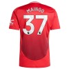 Camiseta Niño Manchester United Mainoo 37 Primera 2024-25
